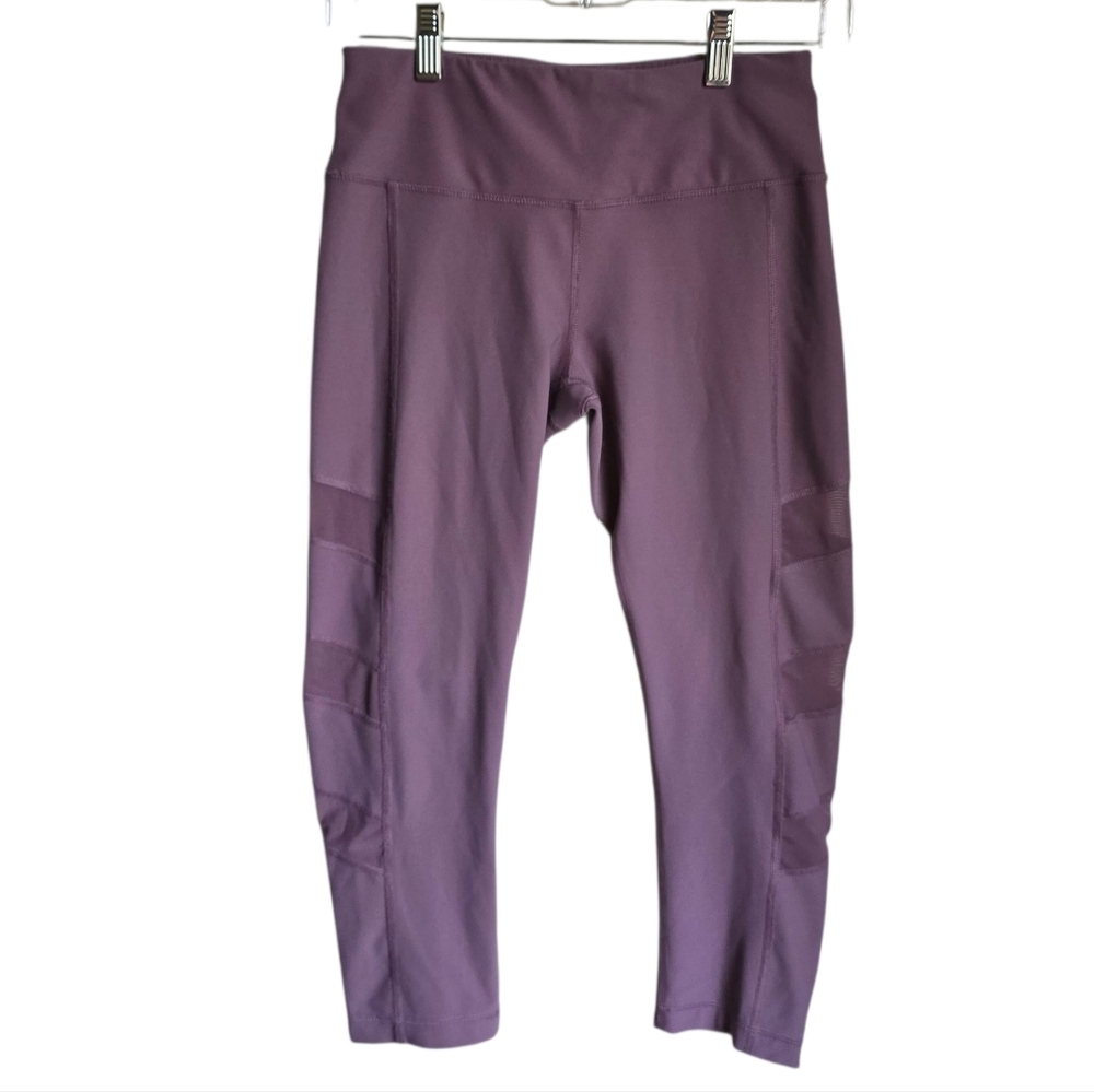 90 Degree By Reflex Purple Leggings Activewear Size Womens Small